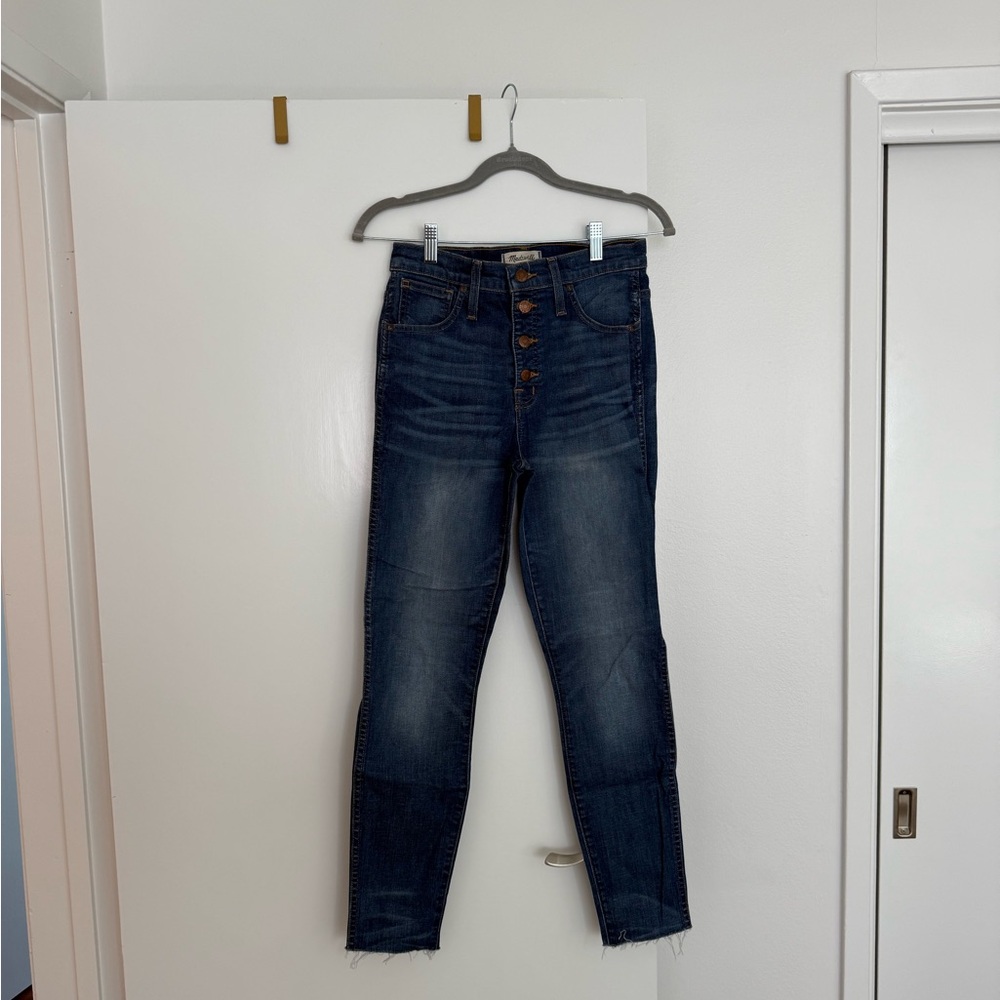 Women's Madewell high rise skinny jeans size 27